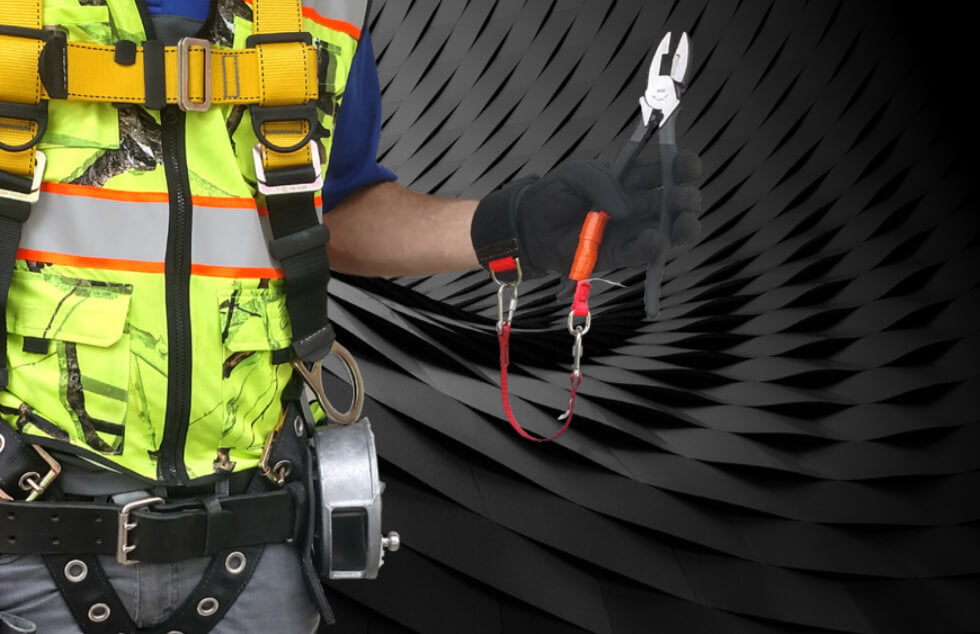 Stronghold Tool Tether Tape 2.74m – This 1-inch (2.54 cm) wide tool tether tape can connect a separate attachment point to your tool in seconds to create load-rated tether points on yours instantly. – Now available at MTN Shop UK.