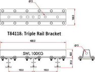 Doughty Studio Rail Suspension Bracket. Supplied by MTN Shop EU - imagen 6