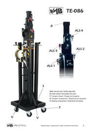 VMB Tower Lift-TE086 offers Incomparable Stability. Supplied by MTN Shop EU - imagen 5