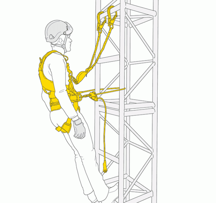 Work Positioning Lanyard - 2m. Supplied by MTN Shop EU - imagen 3