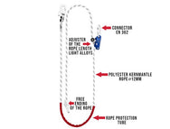 Work Positioning Lanyard - 2m. Supplied by MTN Shop EU - imagen 2