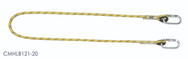 Yale Fall Restraint Lanyards - 12mmRope (2m Max) – Fall Restraint Lanyards from Yale. 2 screw gate snap hooks OR 1 scaffold hook & 1 screw gate snap hook. Fast & International Shipment – Now available at MTN Shop UK. - imagen 2