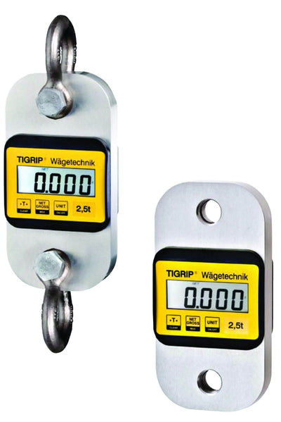 Yale TZL Load Indicator with Digital Display – The Tigrip® load indicator is a mechanical measuring instrument with an electronic display. Can be used in conjunction with shackles & hooks – Now available at MTN Shop UK.
